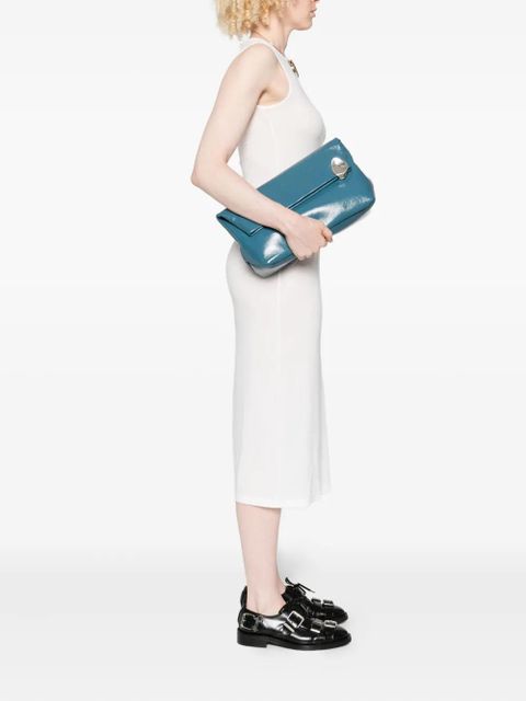 Jil Sander Jewel zip clutch - Blue - zdjęcie produktu nr 2