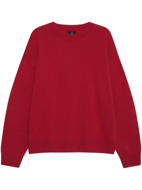 ANINE BING Lee jumper - Red - zdjęcie produktu nr 1
