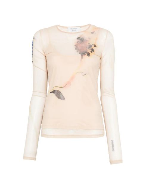 Sportmax floral top - Neutrals - zdjęcie produktu nr 1