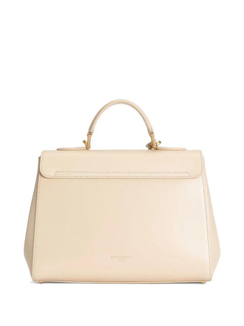 Dolce & Gabbana Marlene handbag in palmellato calfskin - Neutrals - zdjęcie produktu nr 2