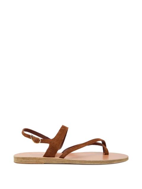 Ancient Greek Sandals Theano suede sandals - Brown - zdjęcie produktu nr 1