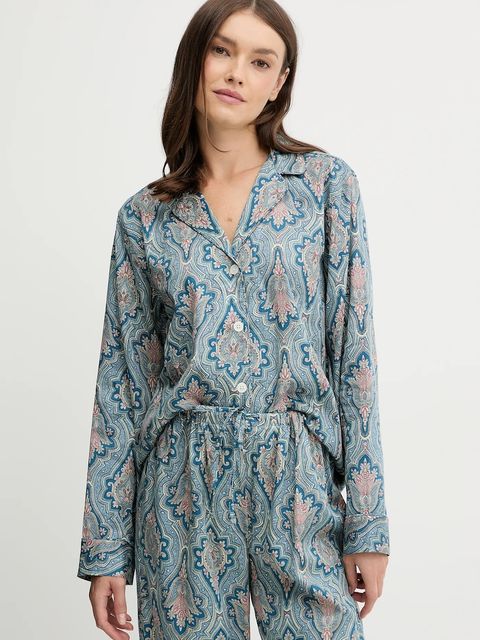 Lauren Ralph Lauren piżama damska kolor niebieski ILN92476