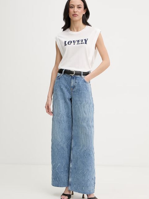 Liu Jo jeansy wide leg damskie - zdjęcie produktu nr 1
