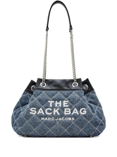 Marc Jacobs The Quilted Denim Chain Sack bag - Blue - zdjęcie produktu nr 1