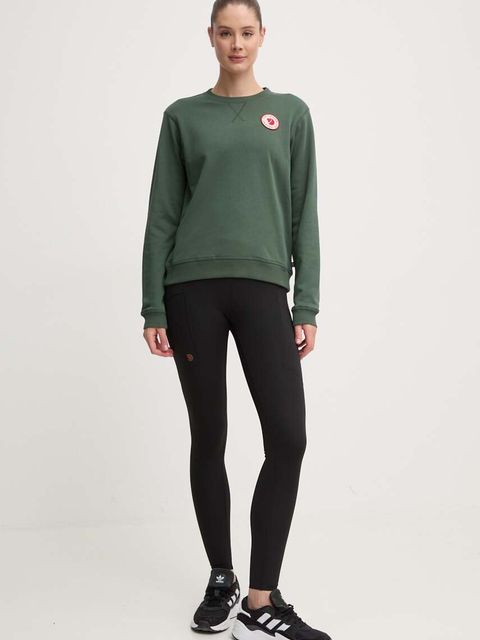 Fjallraven bluza bawełniana 1960 Logo Badge Sweater - zdjęcie produktu nr 2