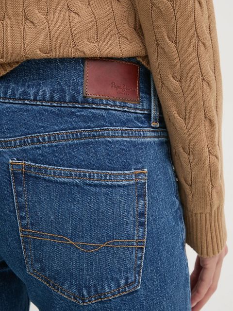 Pepe Jeans jeansy STRAIGHT JEANS LW VENUS