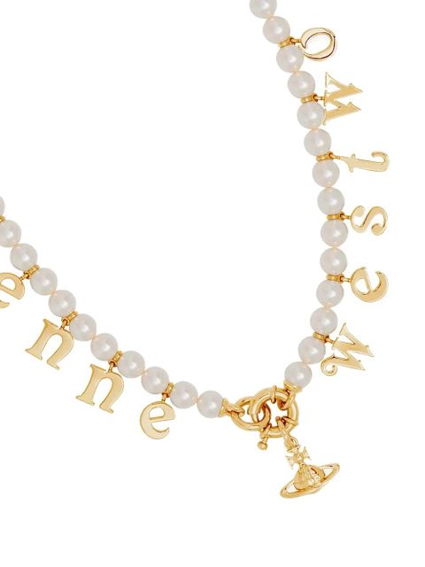 Vivienne Westwood Leanne orb-pendant necklace - Gold - zdjęcie produktu nr 2