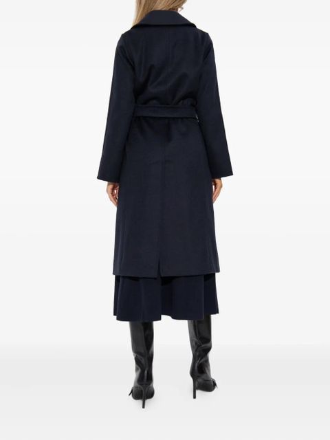 Max Mara Manuela belted coat - Blue