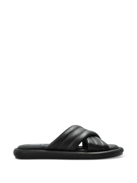 BOGNER quilted crossover sandals - Black - zdjęcie produktu nr 1