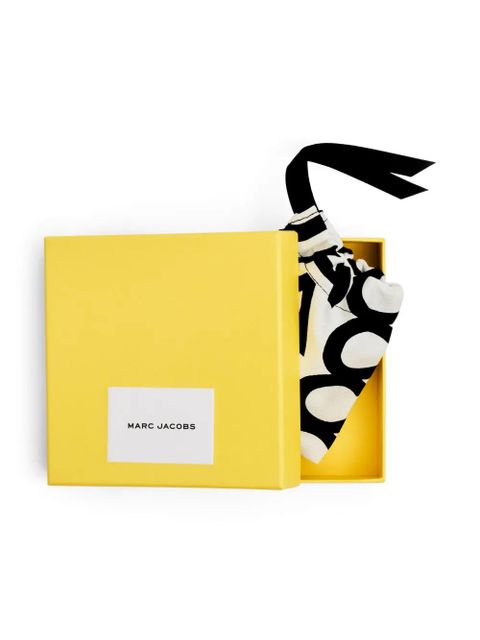 Marc Jacobs logo-plaque pendant necklace - Silver