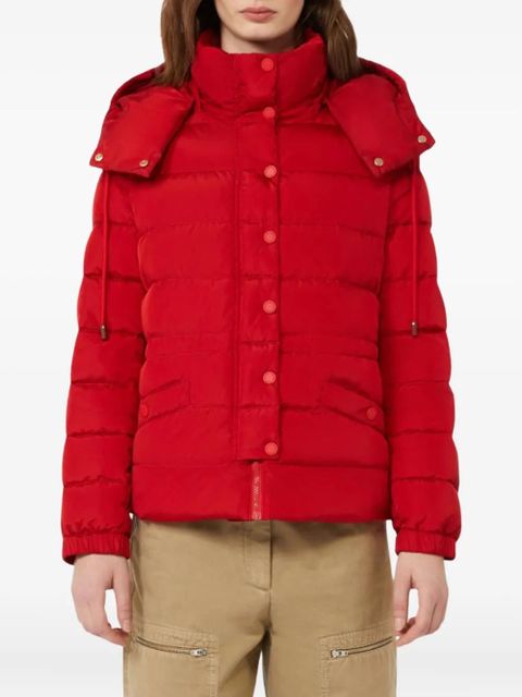 Weekend Max Mara hooded quilted jacket - Red - zdjęcie produktu nr 2