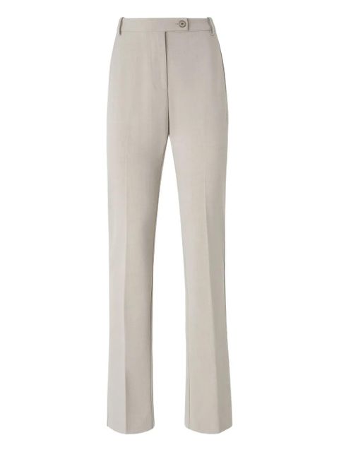 PINKO button-fastening straight trousers - Grey - zdjęcie produktu nr 1