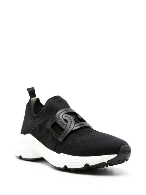 Tod's chain-link detail slip-on sneakers - Black