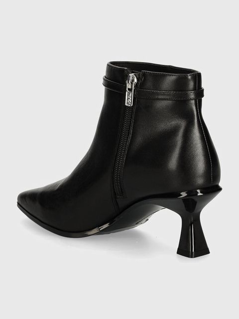 Karl Lagerfeld botki PANACHE damskie kolor czarny na szpilce KL30854 - zdjęcie produktu nr 2