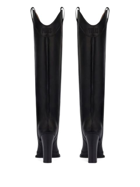 Paris Texas 100mm Lavinia heel boots - Black - zdjęcie produktu nr 2