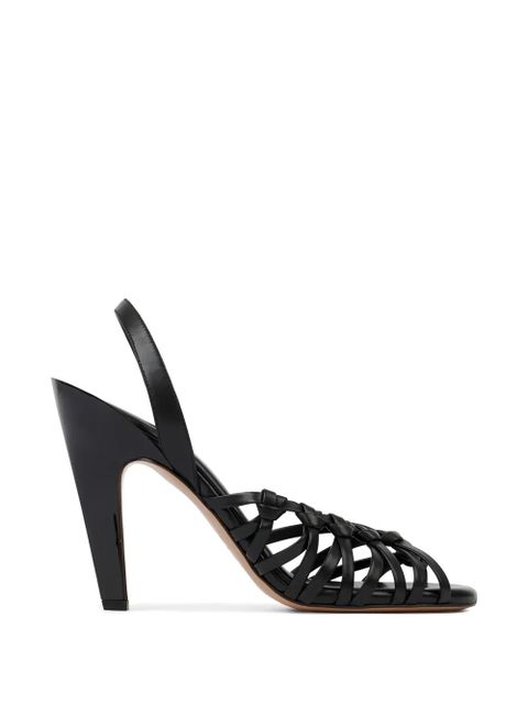 Chloé Estra heeled sandals - Black - zdjęcie produktu nr 1