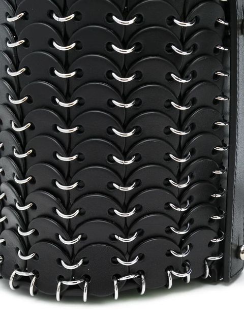 Rabanne mini-bucket tote bag - Black