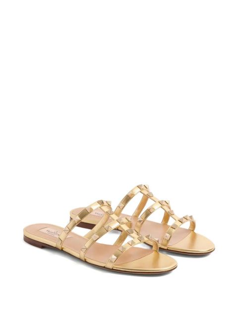 Valentino Garavani Rockstud sandals - Gold