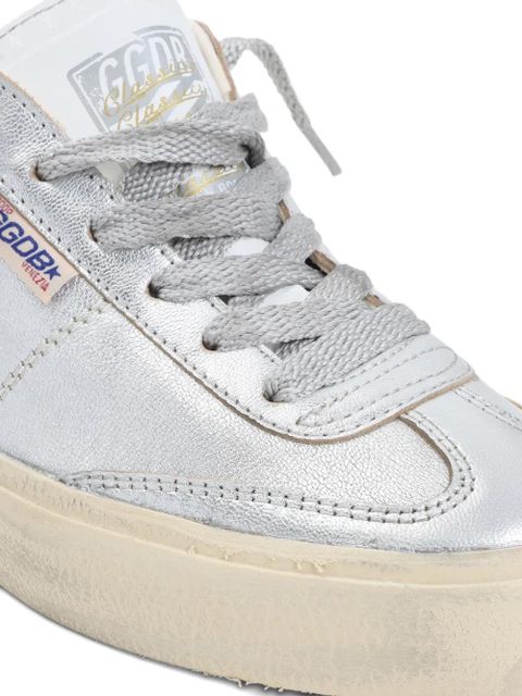 Golden Goose panelled sneakers - Silver