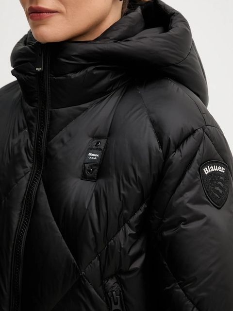 Blauer kurtka puchowa LAMARTINE kolor czarny zimowa BLDC03167