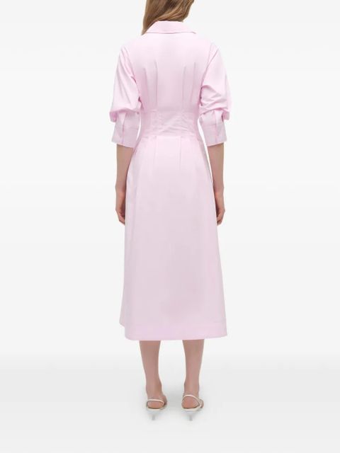 Simkhai Jazz shirt midi dress - Pink