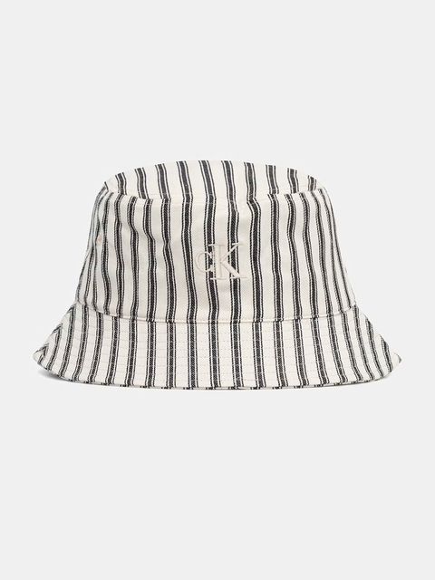 Calvin Klein kapelusz bucket damski bawełniany - zdjęcie produktu nr 1