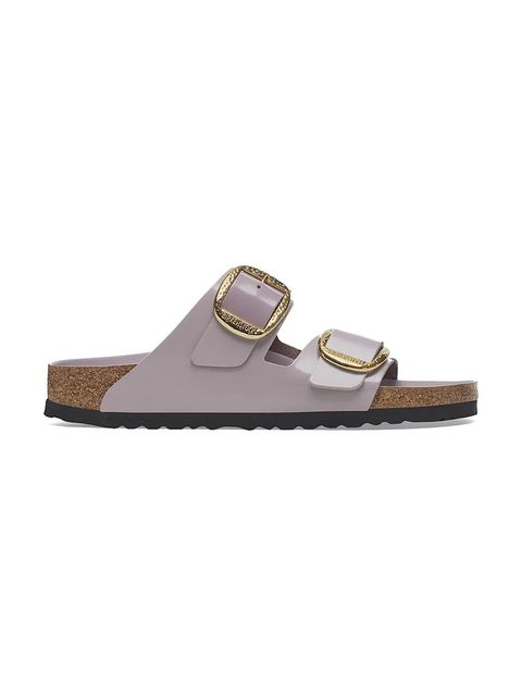 Birkenstock klapki skórzane Arizona Hammered Buckle - zdjęcie produktu nr 1