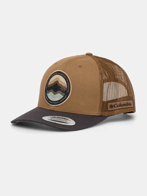 Columbia czapka z daszkiem Mesh Snap Back kolor brązowy z aplikacją 1652541