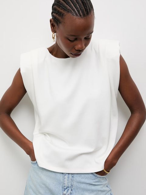 Answear.LAB t-shirt damski z wiskozą - zdjęcie produktu nr 1