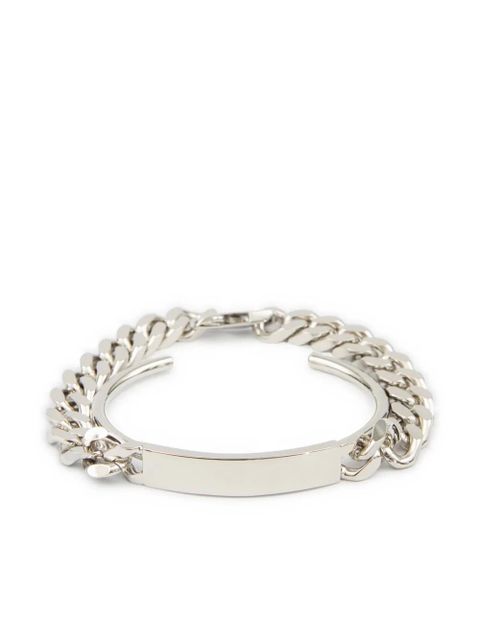 MM6 Maison Margiela chain-detail cuff bracelet - Silver - zdjęcie produktu nr 1