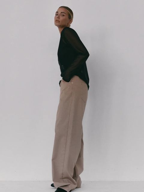 MUUV. longsleeve UKO kolor czarny - zdjęcie produktu nr 2