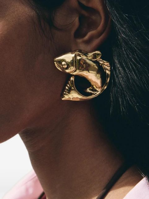 Jacquemus The Poisson earrings - Gold - zdjęcie produktu nr 2