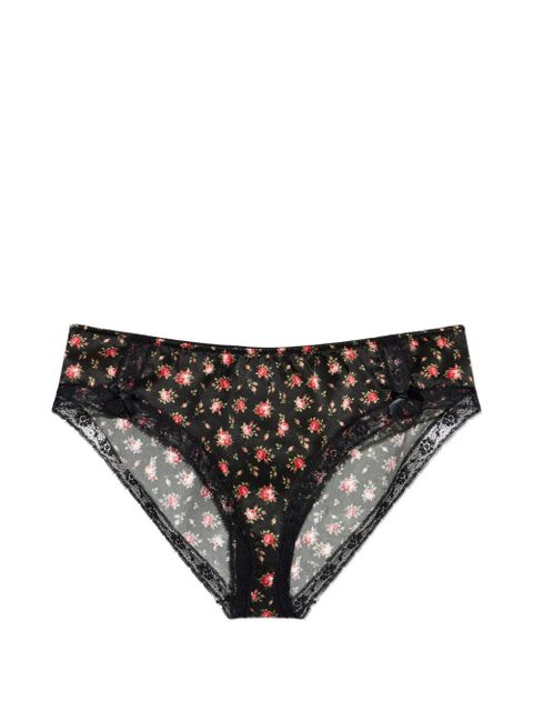 Dolce & Gabbana floral lace briefs - Black - zdjęcie produktu nr 1