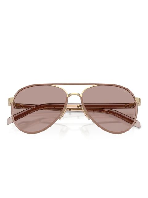 Prada Eyewear double-bridge sunglasses - Pink