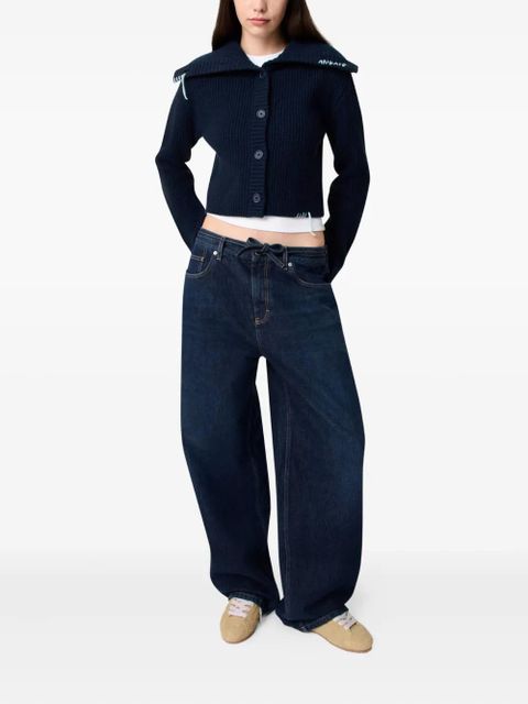 Axel Arigato Celine ribbed cardigan - Blue - zdjęcie produktu nr 2