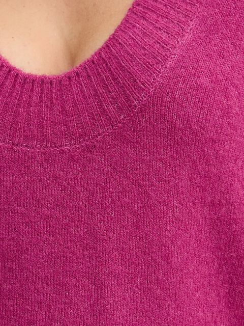 United Colors of Benetton sweter damski kolor fioletowy lekki 11CZD10FD