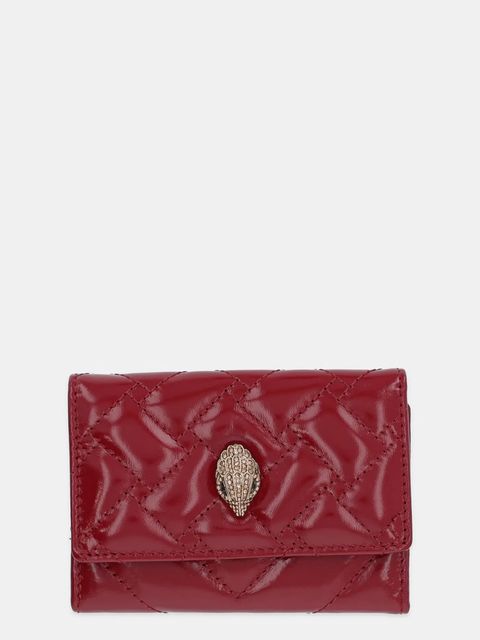 Kurt Geiger London portfel skórzany damski kolor bordowy 458850319 - zdjęcie produktu nr 1