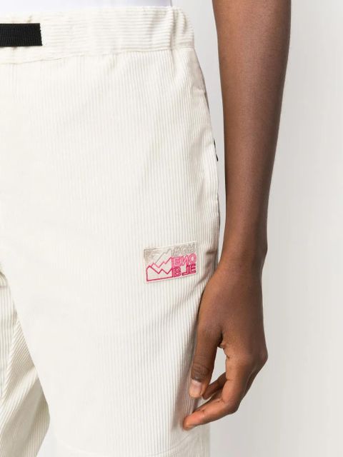 Moncler Grenoble logo-patch belted track pants - White - zdjęcie produktu nr 2