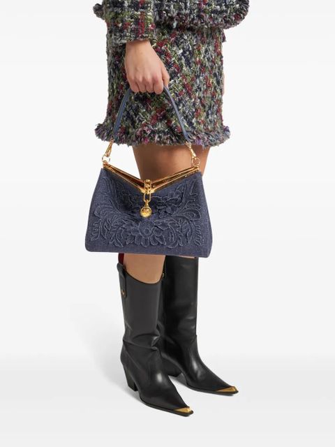 ETRO medium Vela shoulder bag - Blue - zdjęcie produktu nr 2