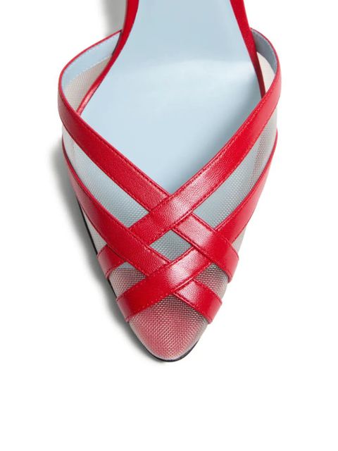 Valentino Garavani 90mm Impudance slingback pumps - Red