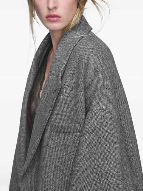 Maison Margiela single-breasted coat - Grey