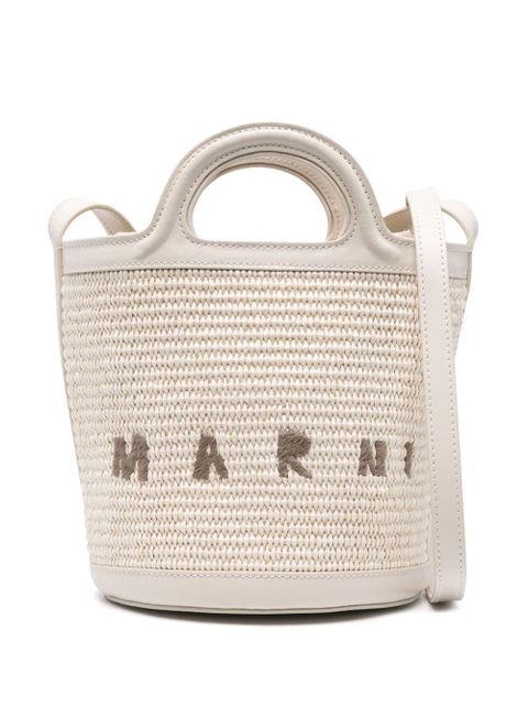 Marni small Tropicalia bucket bag - Neutrals - zdjęcie produktu nr 1