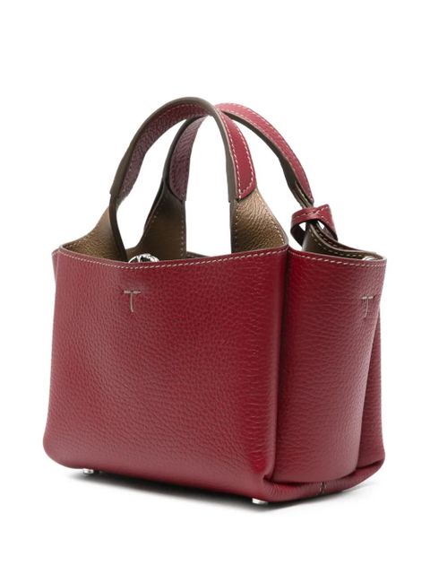Tod's micro leather tote bag - Red