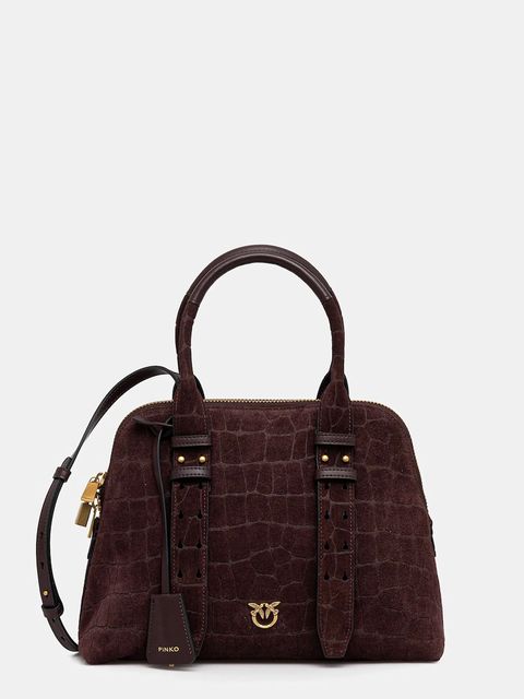 Pinko torebka zamszowa