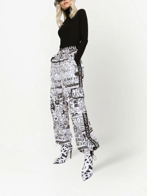 Dolce & Gabbana DG-logo roll-neck jumper - Black - zdjęcie produktu nr 2