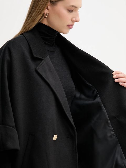 Gaudi płaszcz kolor czarny 521FD35015