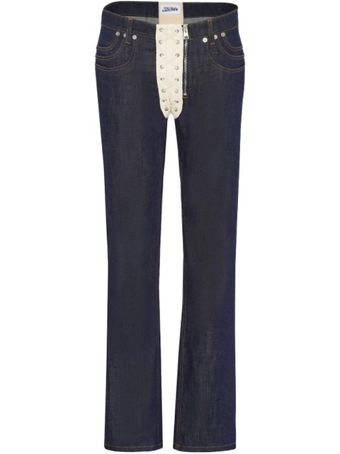 Jean Paul Gaultier straight-leg jeans - Blue - zdjęcie produktu nr 1