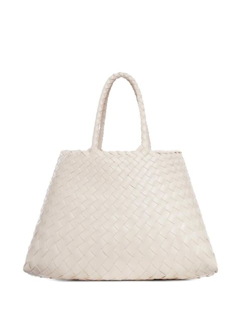 DRAGON DIFFUSION small Santa Croce tote bag - Neutrals