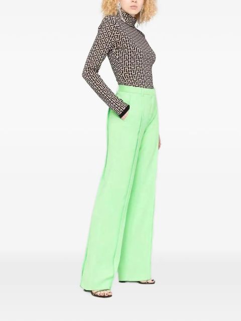 Balmain monogram sweater - Neutrals