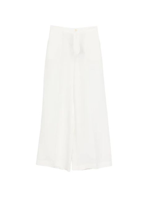 TWINSET wide -eg trousers - White - zdjęcie produktu nr 1